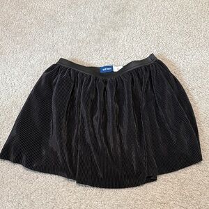 Old Navy Black Corduroy Mini Skirt